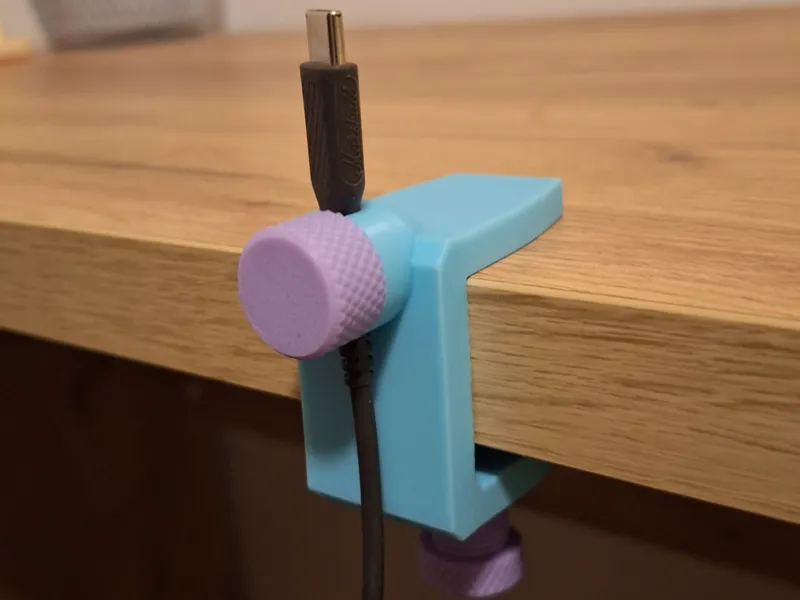 Cable Holder for Desks