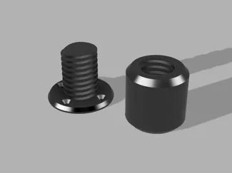 Furniture adjustable leg