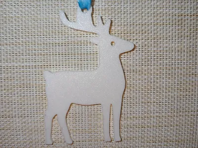 Reindeer on the Christmas tree, renifer na choinkę