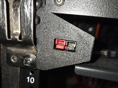 Powerpole Rack Mount 1U Single