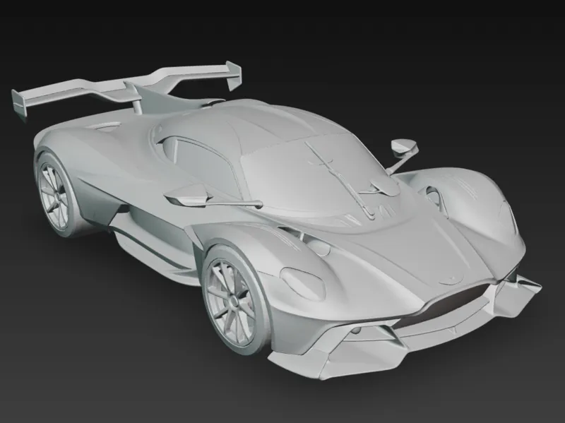 Modello High Quality Aston Martin Valkyrie