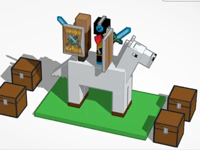Minecraft Soldier