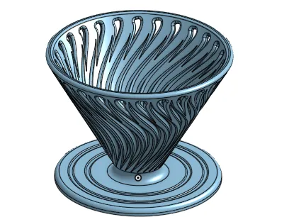 V60 coffee dripper v2