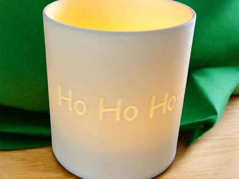 Teelicht Ho Ho Ho
