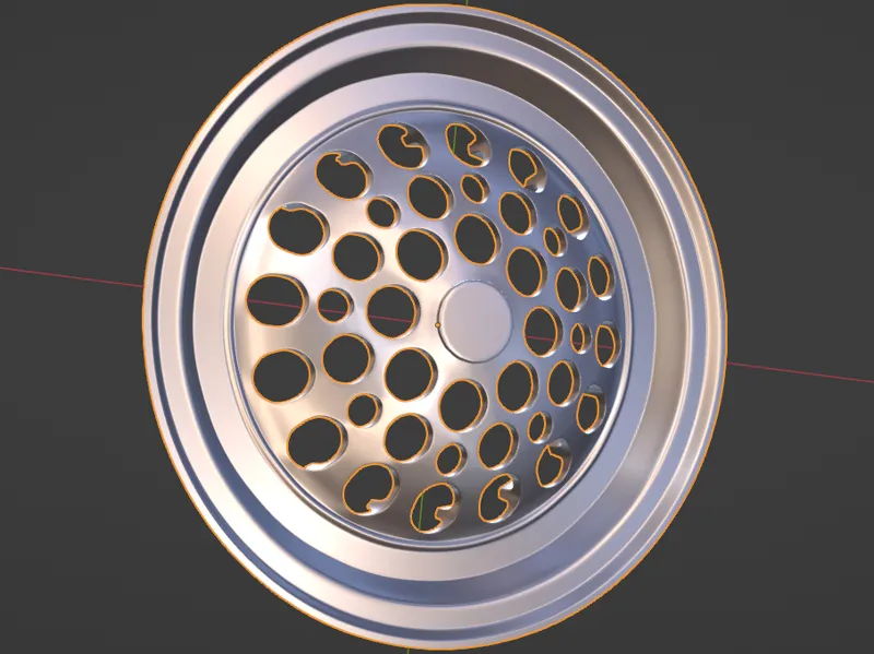 X1C Aux Fan cover Pepperpots wheel inspired