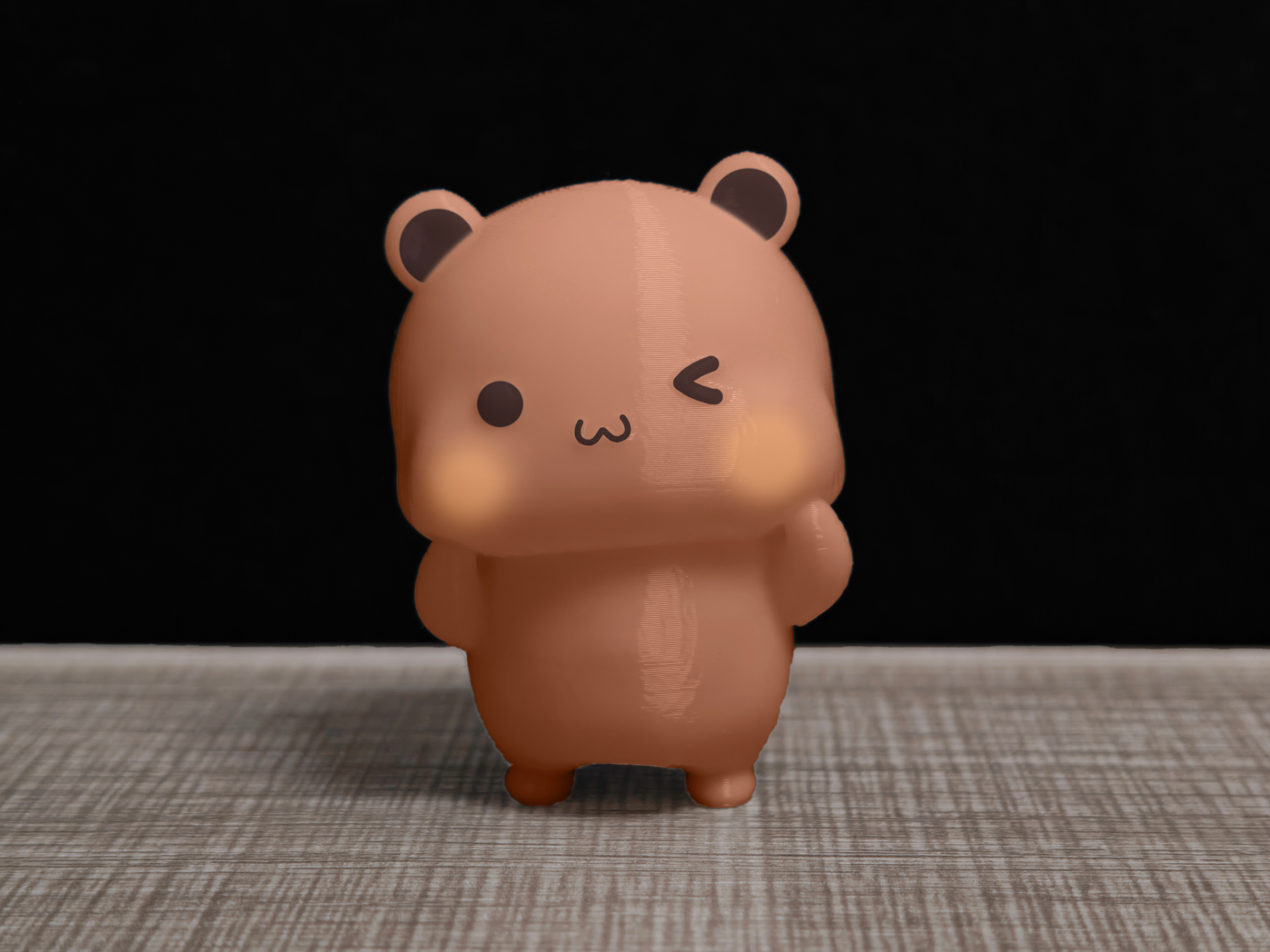 情侣熊系列-揉脸的布布（Couple Bear-tilt head_Rub face_bubu）