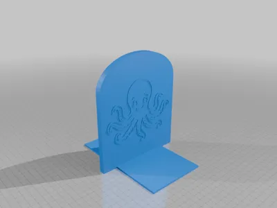 Octopus bookshelf divider