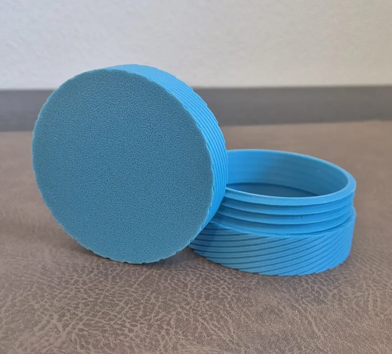 Mini Jar with Screw Cap – Puck-Sized