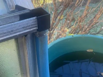 Greenhouse Gutter End Cap