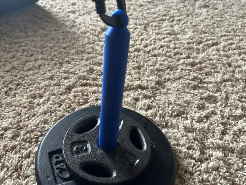 rock climbing weight holder/pinch hold