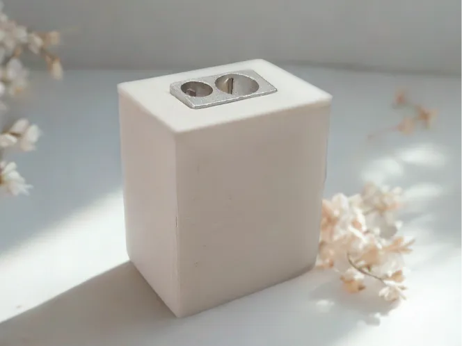 2 Hole Pencil Sharpener Box