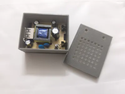 Simple box for 5V adapter