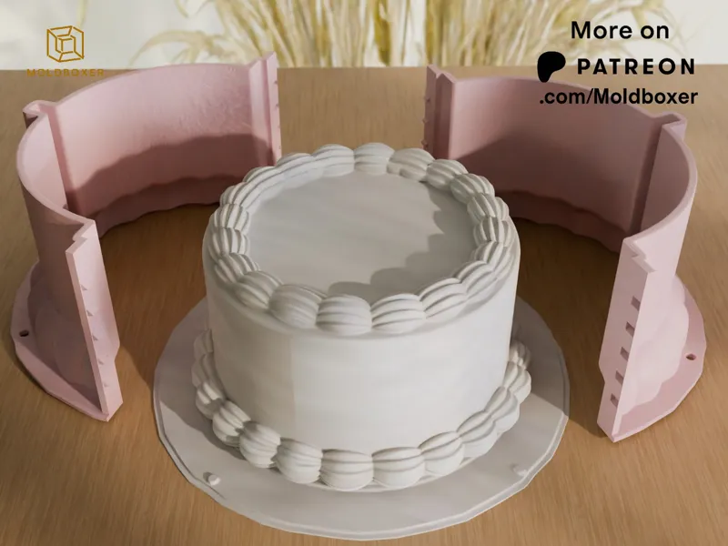 Basic Cake Silicone Mold Housing System