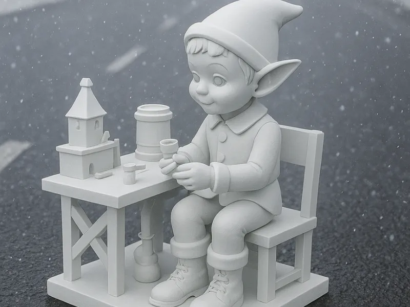 elf sculpture