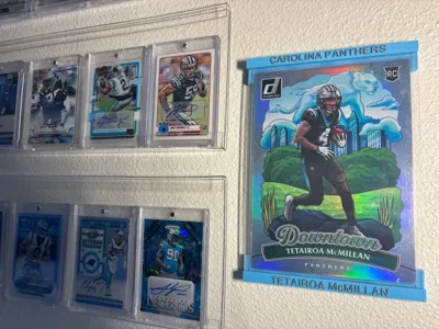Jumbo Downtown Football Card Shelf