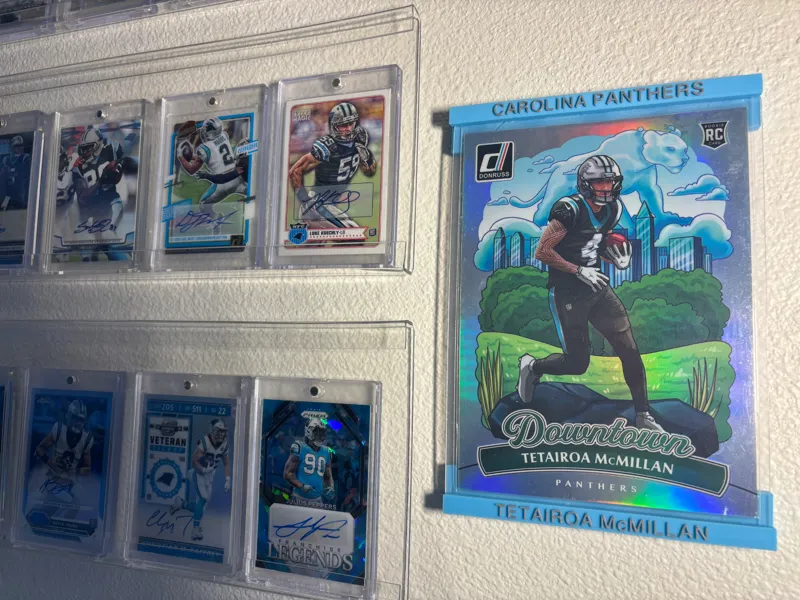 Jumbo Downtown Football Card Shelf