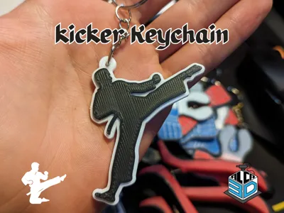 kicker Keychain