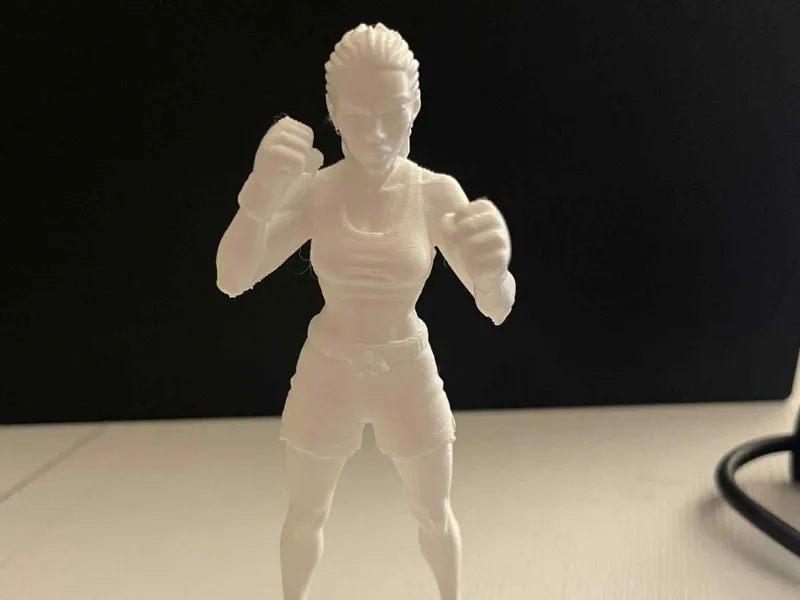 female MMA fighter