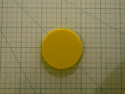 Parametric Blank Plate Generator (Circle)