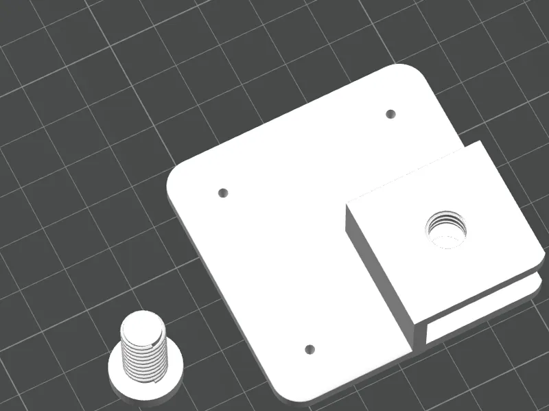 build plate drying bracket