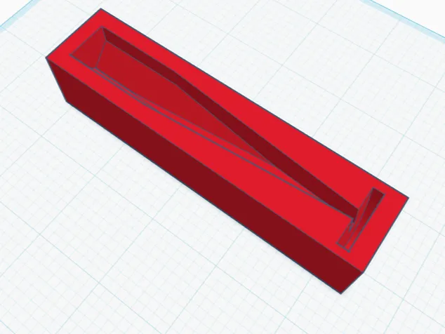 4" Paddle Tail Mold P2