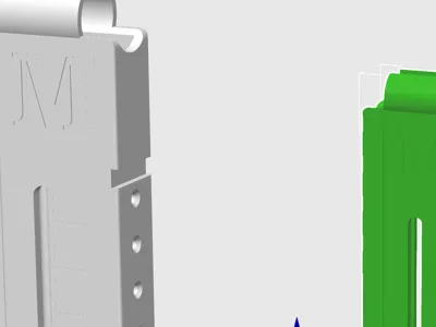 Longbow Extended Constant Force Spring Magazine, about 20 rounds