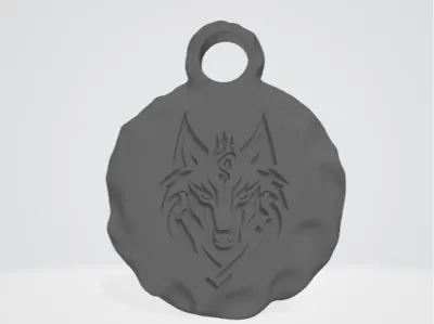 Wolf Head Pendant