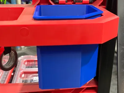 Milwaukee Packout trolley bin (Right Hand Side)