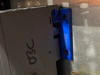 Siemens S7-1500 PLC CPU mounting plate