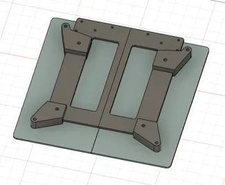 Ender 5 adapter for Cr10 Bed