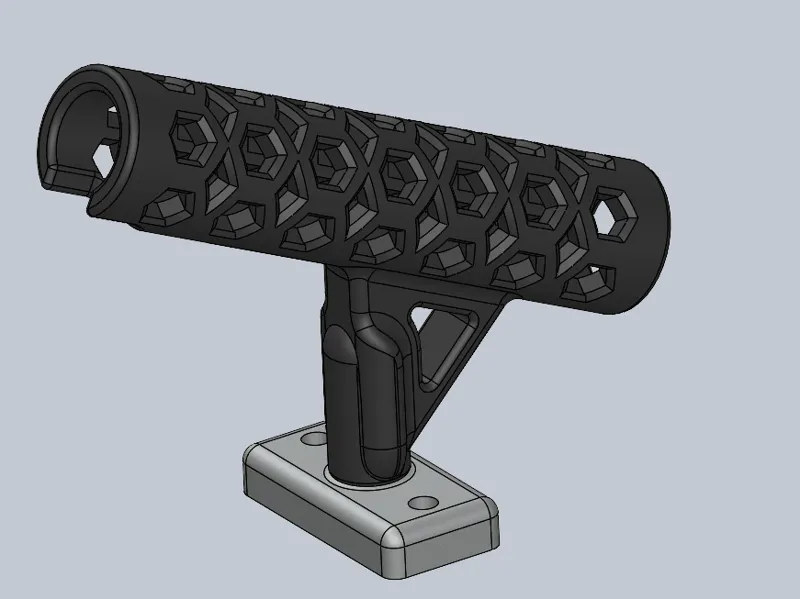 Vertical Mount Fishing Rod Holder