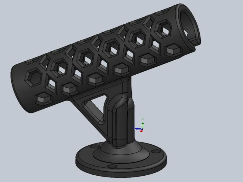 Fishing Rod Holder Rotating Mount