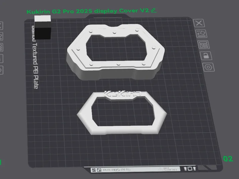 Kukirin G2 Pro (2025) display cover