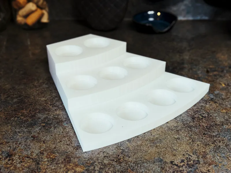 Parametric Lazy Susan Spice Wedge Organizer