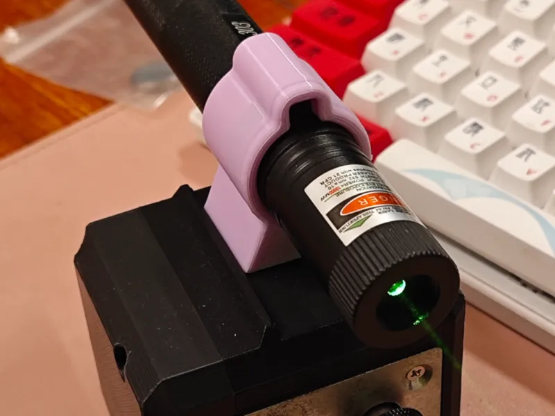 适用于NanoLight星野赤道仪的指星笔支架