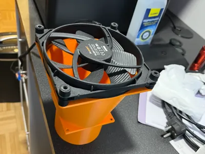 Exhaust Nozzle for 140mm PC Fan