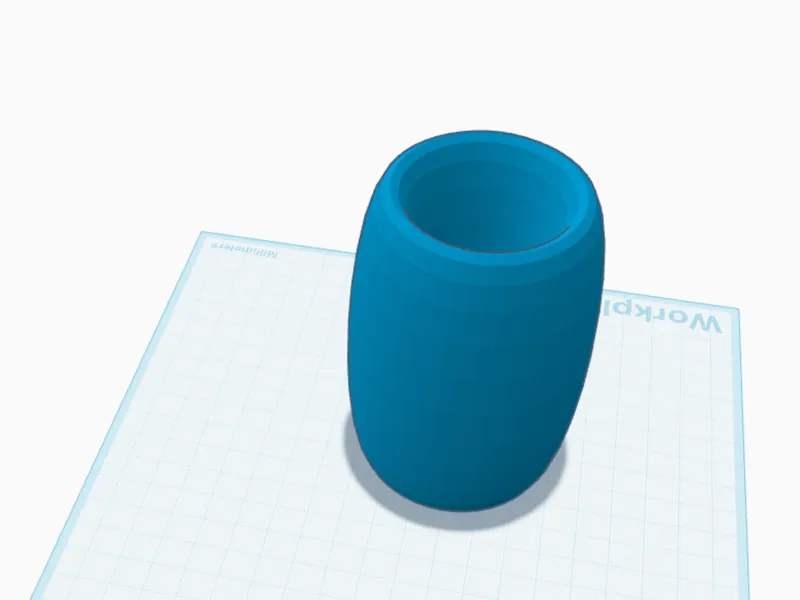blue vase