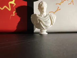Washington bust!