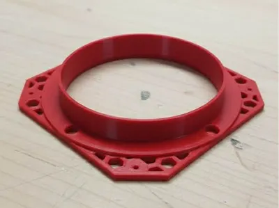 Magnetic Coupler / Flange for 125mm Ducting 