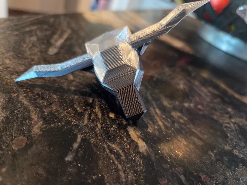 3d Longhorn cow