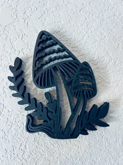 Mushroom Wall Art