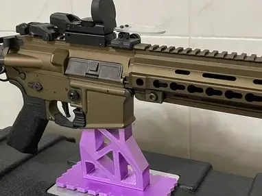 M4/M16 Airsoft rifle stand