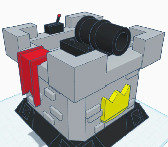 Clash Royale Tower - Free 3D Print Model - MakerWorld
