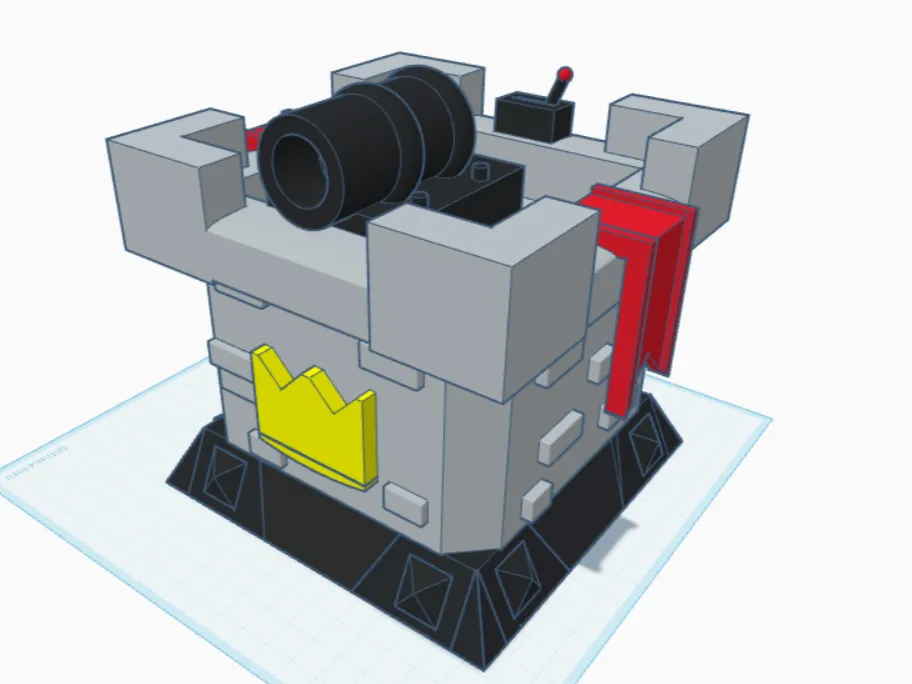 Clash Royale Tower - Free 3D Print Model - MakerWorld