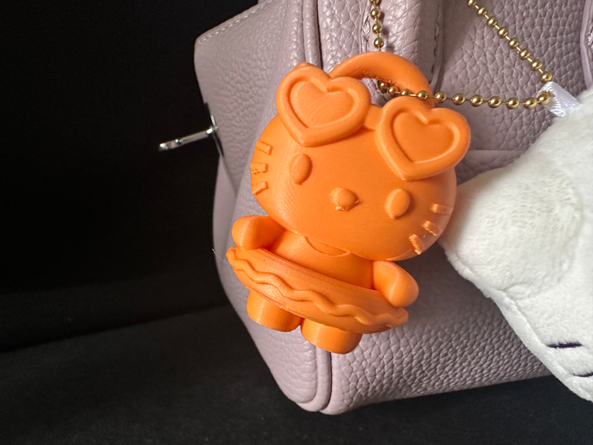 kitty爱心游泳挂件 包包挂饰 装饰