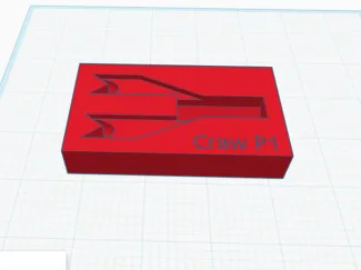 3" Craw Mold P1