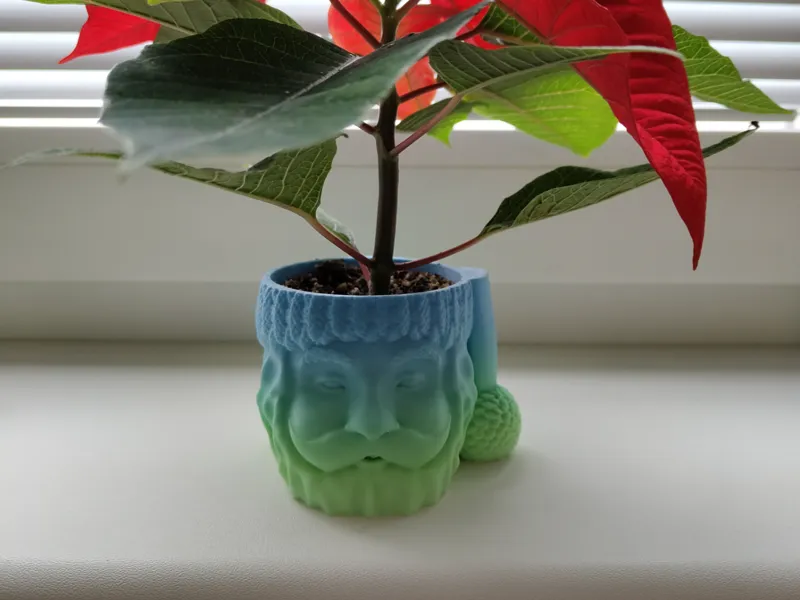 Santa Claus Planter