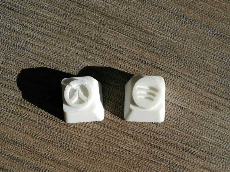 Shortcut keycaps for mechanical keyboard