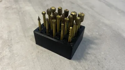 Dremel bit holder