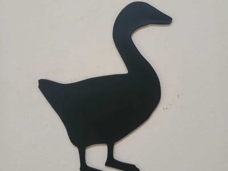 Goose wall art